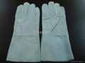 pure color leather welding glove