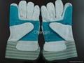 double palm leather working glove 2