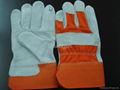 full palm leather working glove