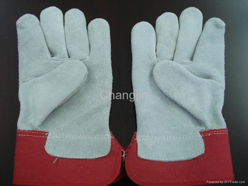 full palm leather working glove 5