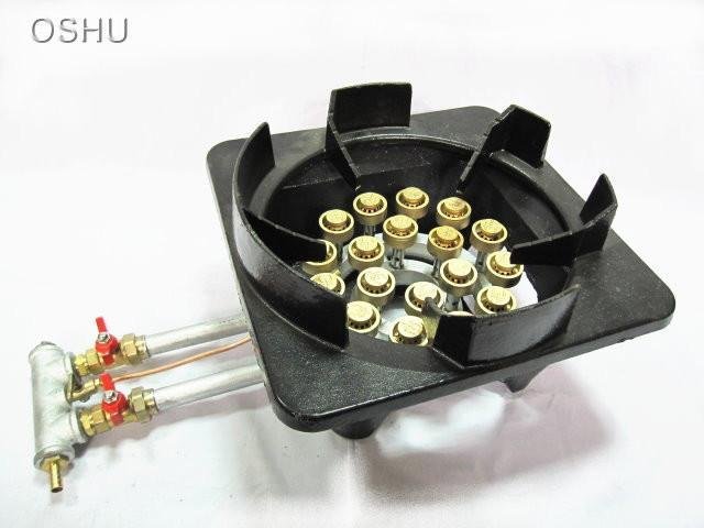 NH18A   Thermally efficient double-barreled 18 jet stove