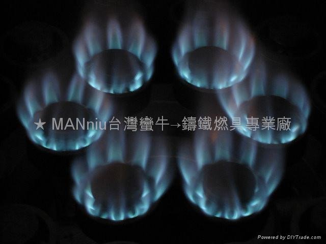 MANniu NP24VAM 雙管24頭天然氣噴火爐 3