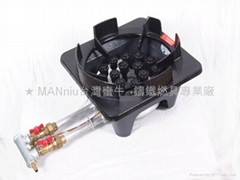 NH18V   Thermally efficient double-barreled 18 jet stove