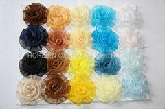 7cm textile flower