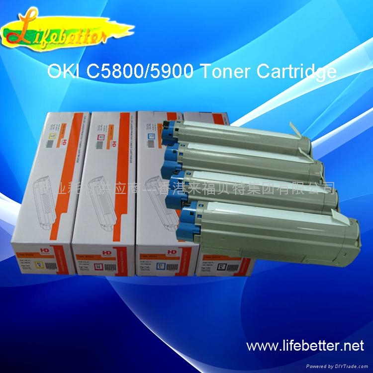 國產代用 OKI C5900粉盒 OKI5900墨粉 OKI C5900碳粉 2