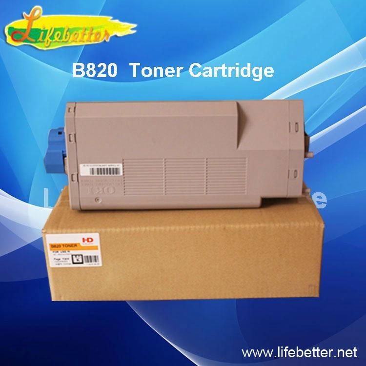 Compatible toner cartridge with high volume of OKI B820 and OKI B840