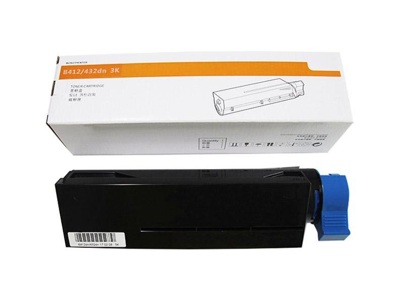 New Compatible 3K Toner Cartridge OKI45807122 for use in Okidata B412dn,B432dn 3