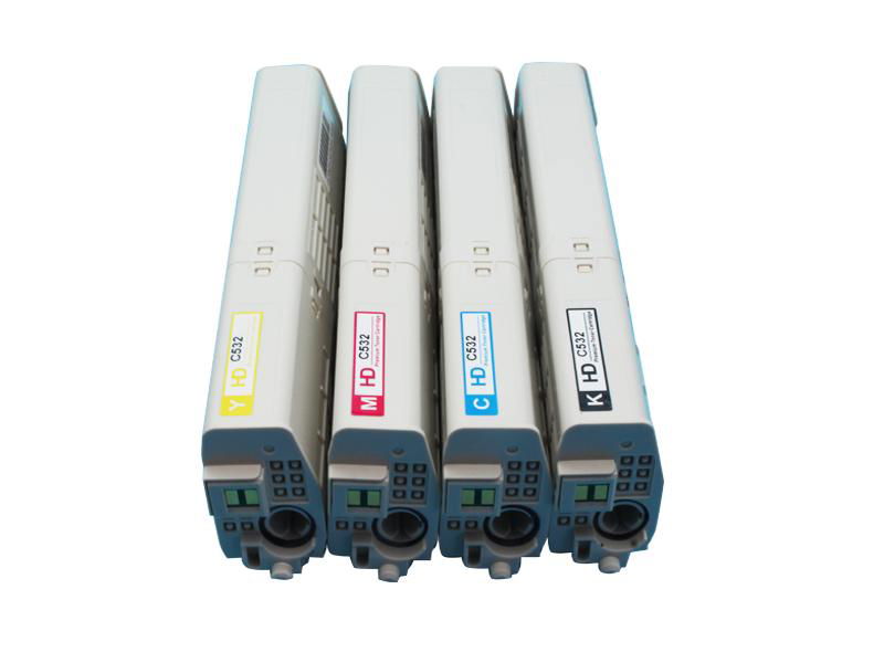 New Compatible Toner Cartridge for Use in the OKI C532dn MC573dn Printer