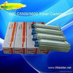 Compatible OKI C5600 toner OKI5600toner OKI C5600 