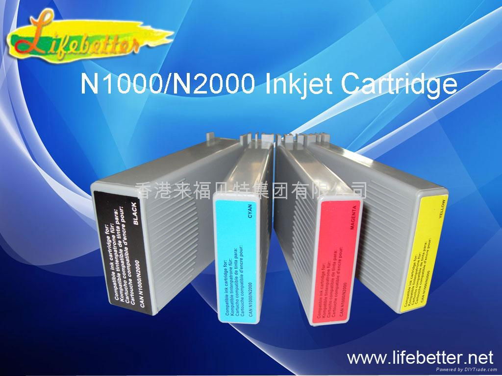 For Use in Canon 1201 N1000/N2000 new large format inkjet cartridge