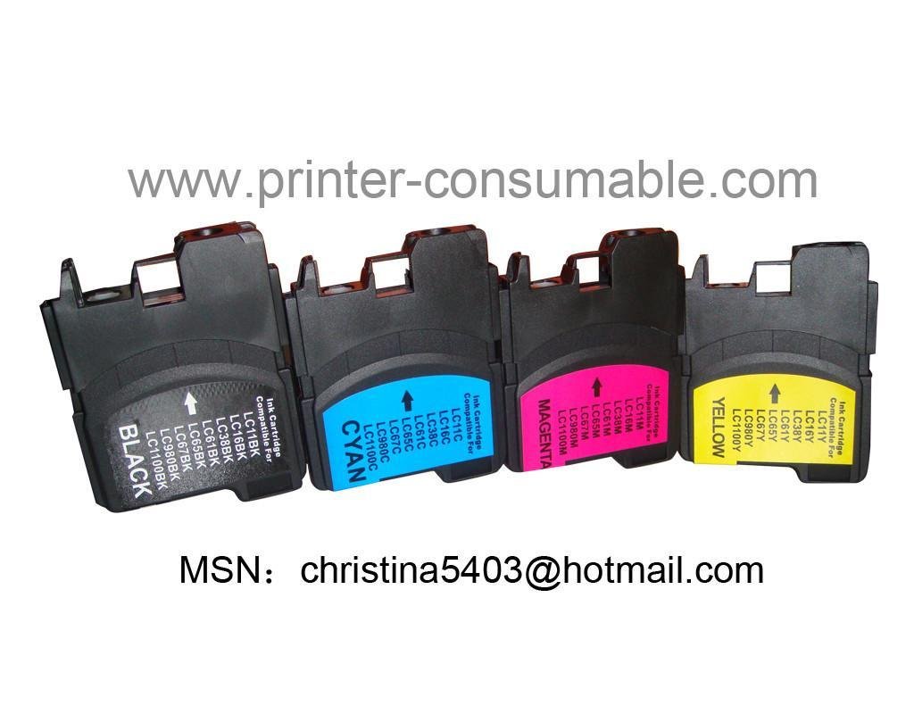 New Compatible LC16/61/68/38/65/980/1100 inkjet cartridges