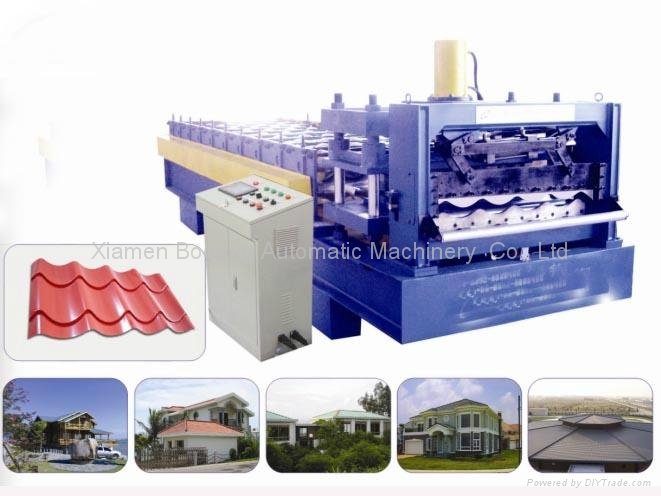 YX38-840 Tile Roof Sheet Forming Machine 3