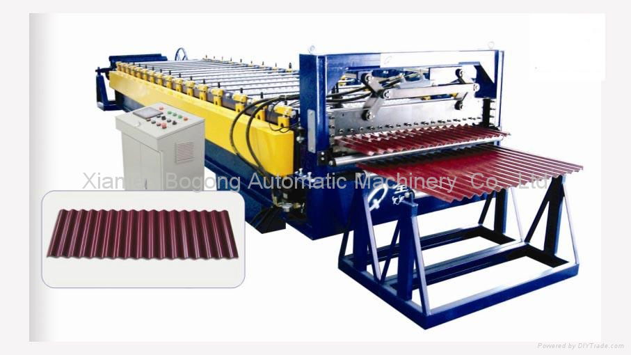  Steel Corrugated Roof Sheet Forming Machine