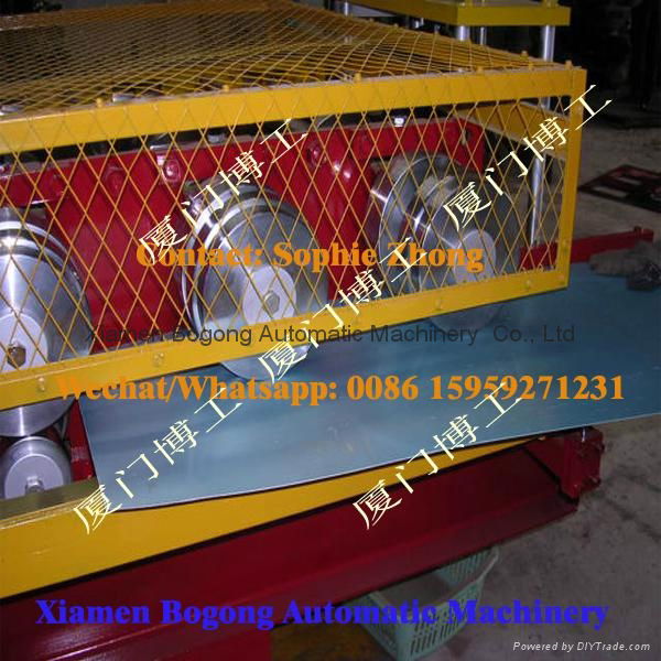 Aluminum Sheet Stand Seam  Roof Roll Forming Machine 5