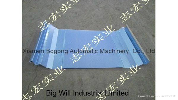 YX51-820 Joint Hidden Roof Sheet Roll Forming Machine 3