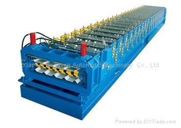  Metal Sheet Dual Level Roll Forming Machine / Roof Roll Forming Machine 3