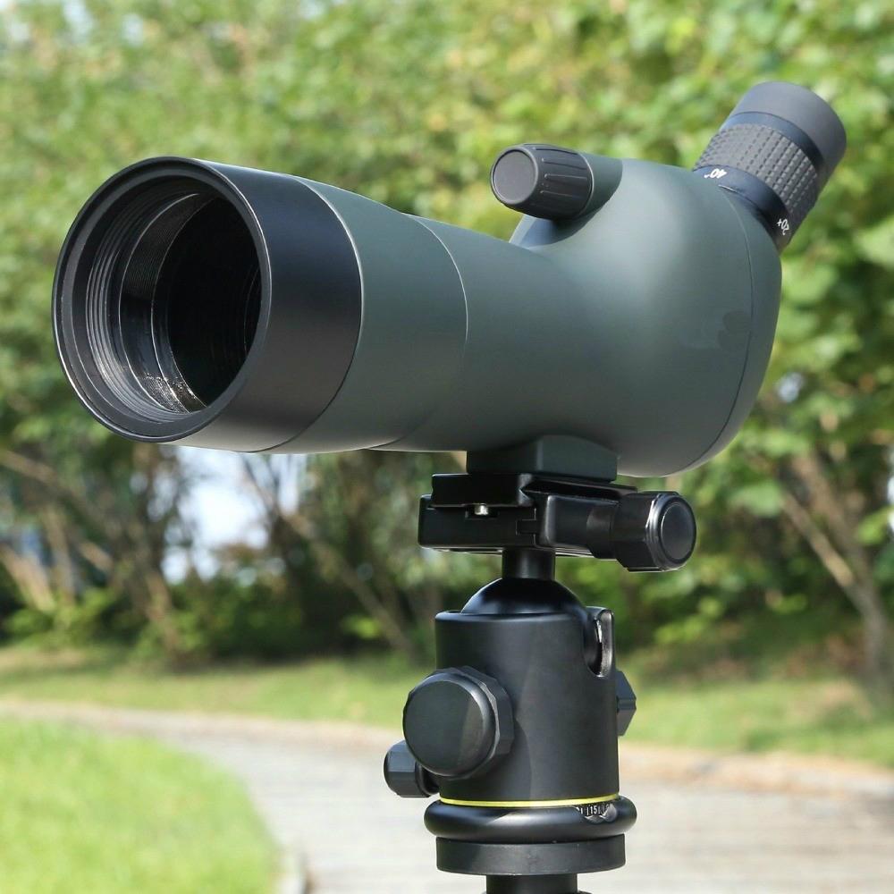 20-60x60 Waterproof Angled Spotting Scope with Tripod 4