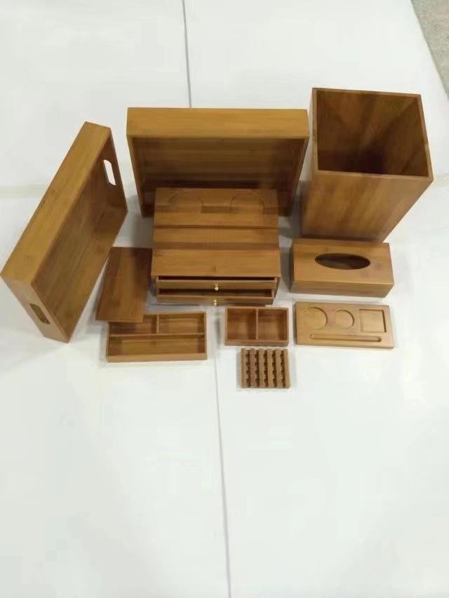 hotel wooden items