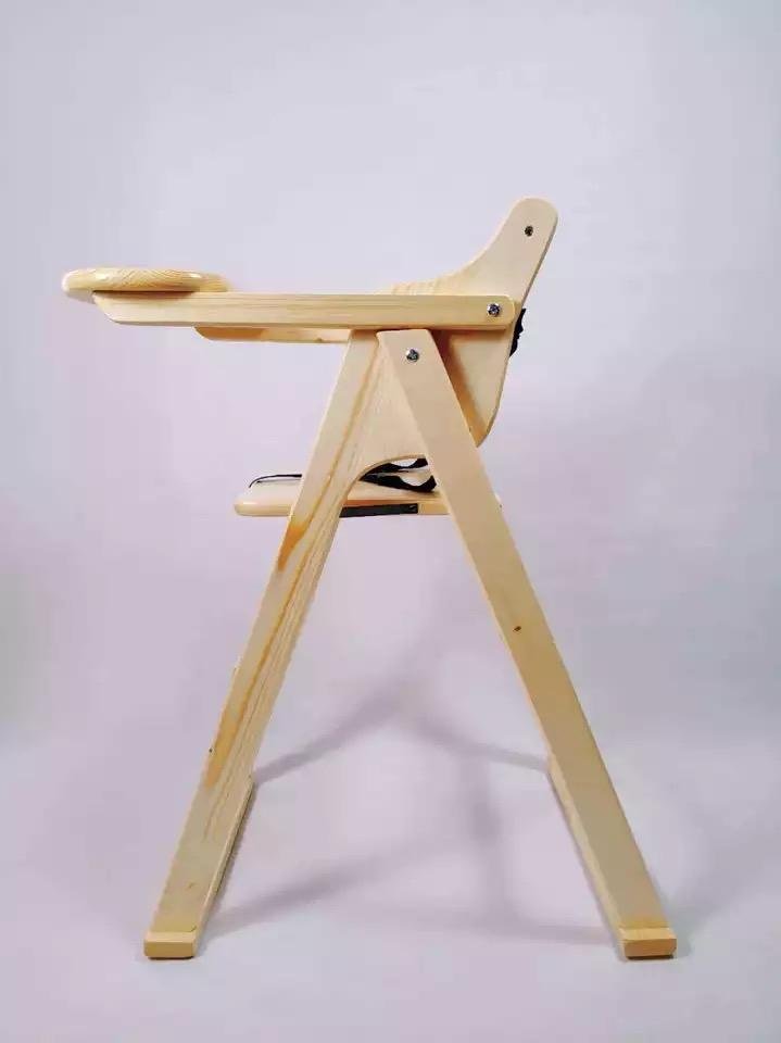 折叠实木婴儿椅 3