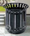 Flower basket dustbin 1