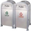 Out door stainless dustbin 3