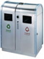 Out door stainless dustbin 4