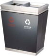 Out door stainless dustbin