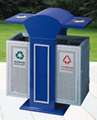 Out door stainless dustbin 18