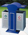 Out door stainless dustbin