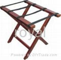 wooden l   age rack