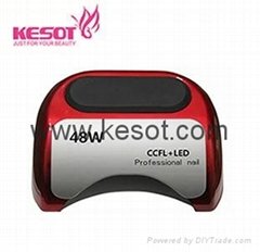 48W CCFL/LED combine nail curling lamp with sensor