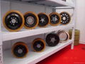polyurethane wheels for forklift parts