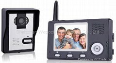 Wireless video door phone