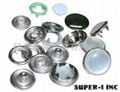 prong snap button, prong fastener, snap ring, ring snap fastener