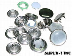 prong snap button, prong fastener, snap ring, ring snap fastener