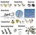 snap rivet, rivet fastener, rivet, tubular rivet, semi tubular rivet 1