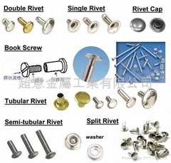 snap rivet, rivet fastener, rivet, tubular rivet, semi tubular rivet