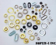 eyelet, grommet, snap eyelet, plastic