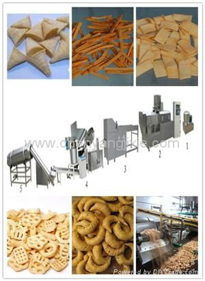 pellet frying Snack Food machinery/production line with CE
