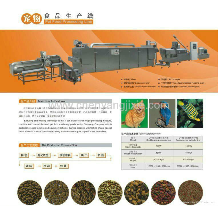 Automatic dog treats food machine/plant/production line/processing line 4