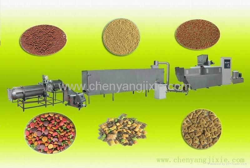  Automatic pet food/pellet machine/production line/plant/machinery 2