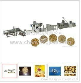 Automatic Inflated Pellet Snack Food Extrusion Plant/production line  3