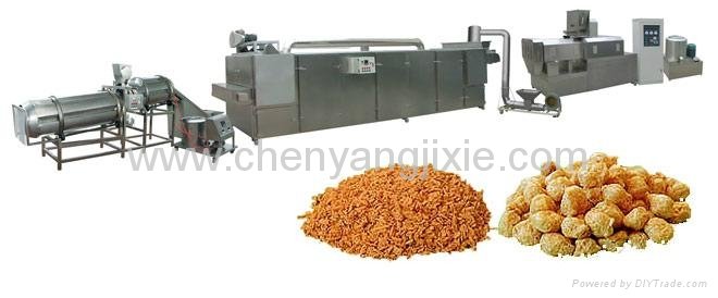 Automatic Soya n   ests/soya chunks machine/plant/manufacture equipment 4