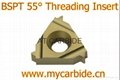 BSPT 55° Threading Inserts