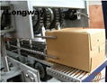 hot melt glue corrugated carton box wrapping machine