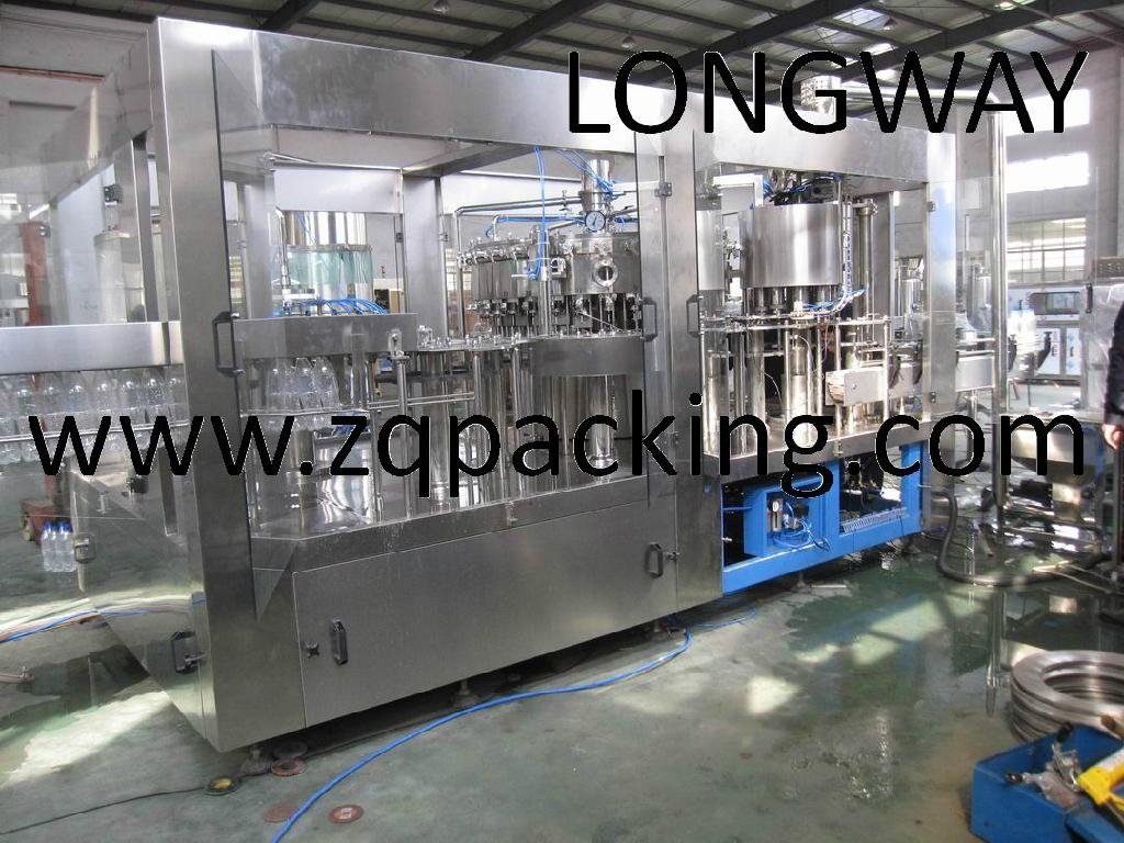 High Quality Automatic Soda Water Filling Plant/Gas Water Production Line 