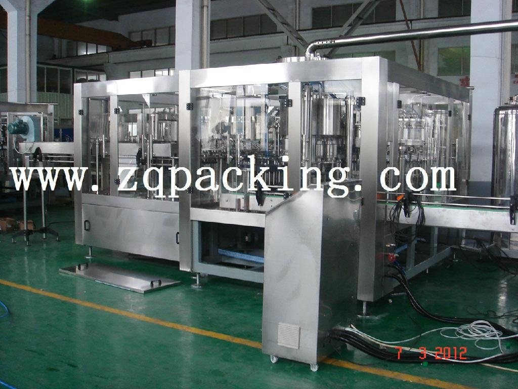 High Speed Automatic 3 In 1 Aerated Beverage/Soft Drink Production Line 