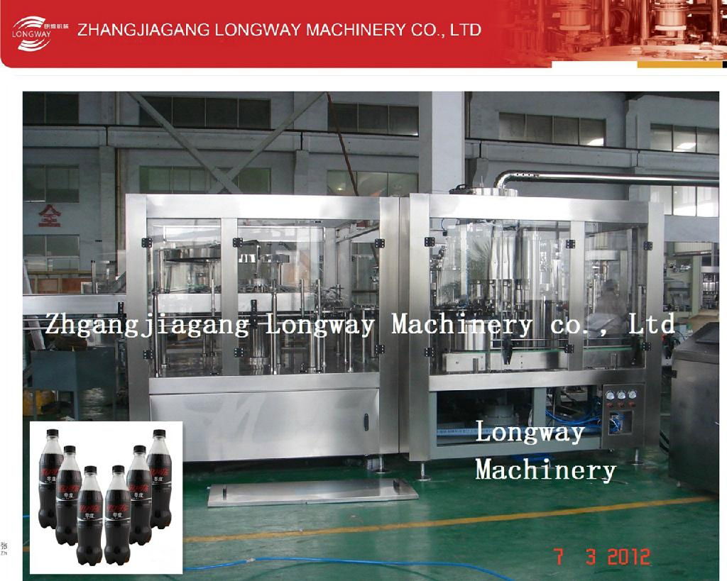 Automatic co2 drink filler plant/Automatic CSD filling machinery  2