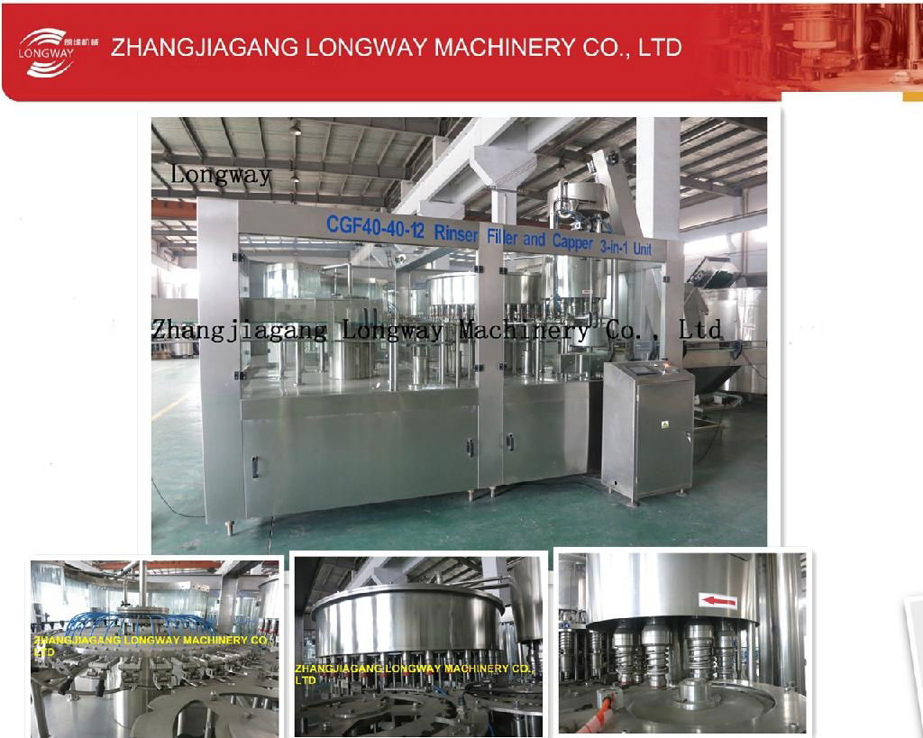 Automatic mineral water filling machine 