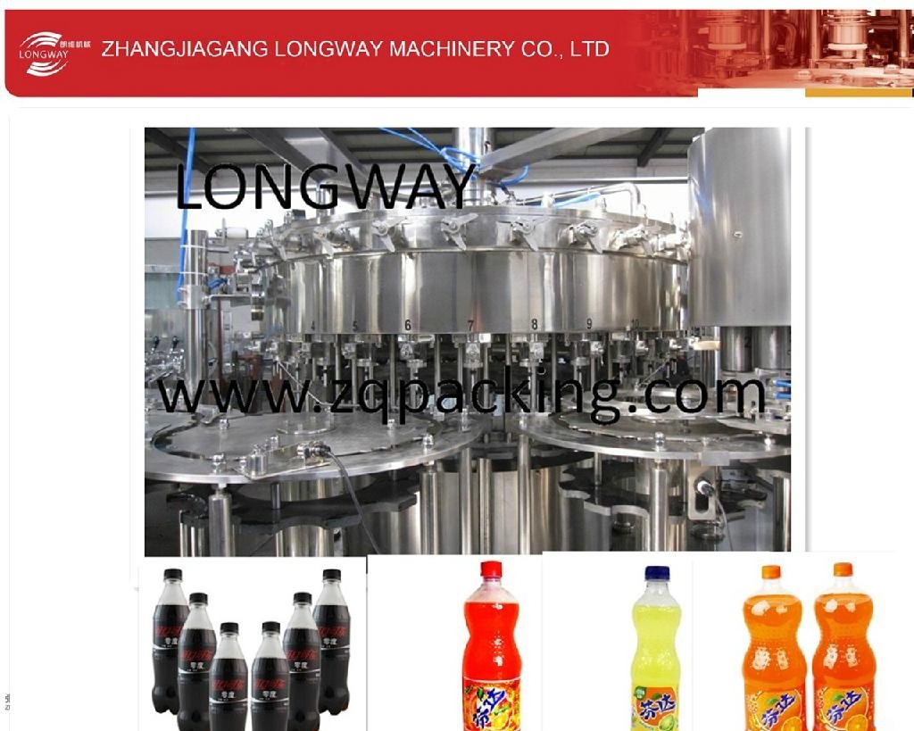 Fully Automatic Carbonated Water Machine Of Cola/Sprite Filling Machine 